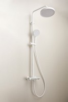 Душевая стойка BELZ B713 B25713-8 матовая белая