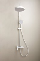 Душевая стойка BELZ B713 B25713-8 матовая белая