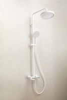 Душевая стойка BELZ B713 B25713-8 матовая белая