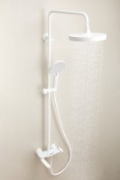 Душевая стойка BELZ B713 B25713-8 матовая белая