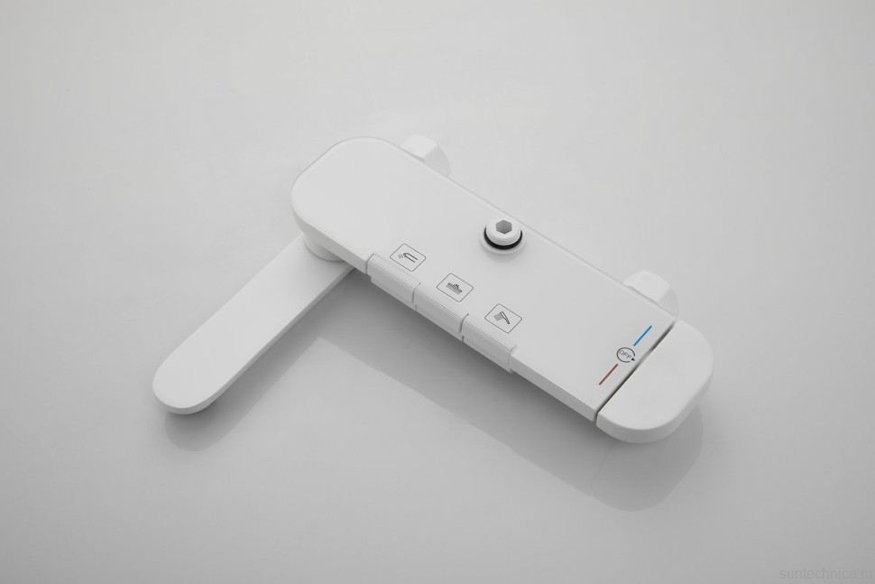 Душевая стойка BELZ B713 B25713-8 матовая белая