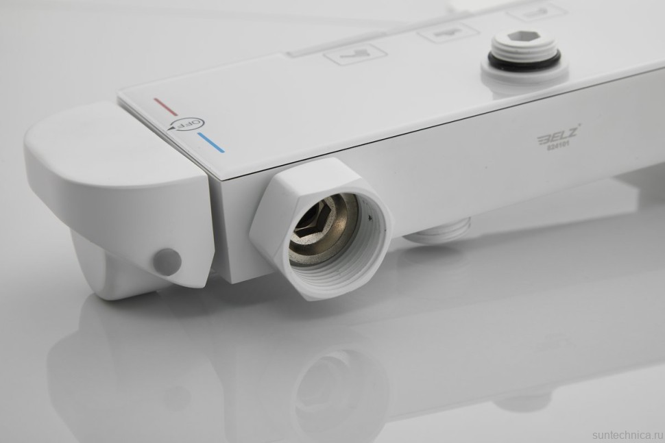 Душевая стойка BELZ B713 B25713-8 матовая белая