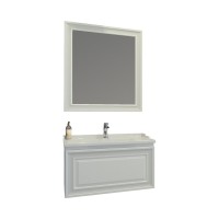 Мебель для ванной комнаты Caprigo Ponza 80 подвесная, белая