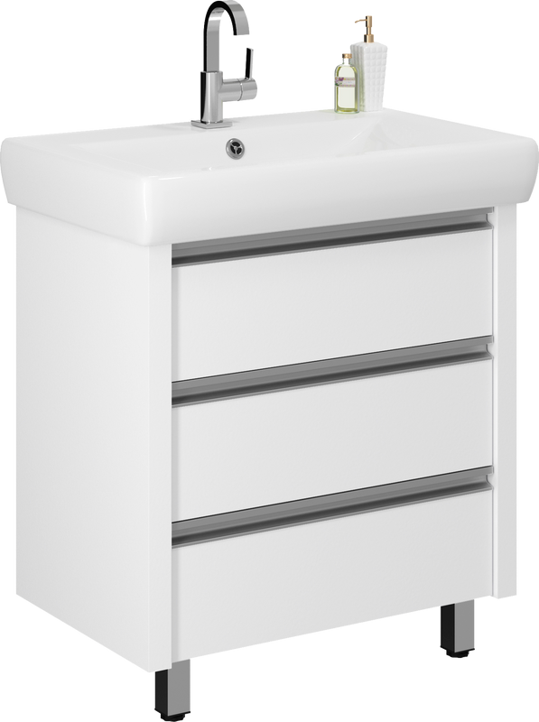 Тумба под раковину Vod-Ok Бридж 70 белая