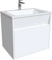 Тумба с раковиной IDDIS Esper 60 подвесная, белая