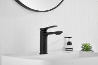 Смеситель для раковины BELZ B507 B10572-7 матовый черный Смеситель для раковины BELZ B507 B10572-7 матовый черный