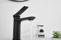 Смеситель для раковины BELZ B507 B10572-7 матовый черный Смеситель для раковины BELZ B507 B10572-7 матовый черный