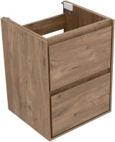 Тумба с раковиной Aquanet Милан 50 подвесная, дуб рустикальный