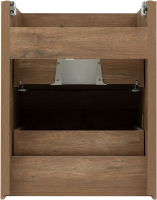 Тумба с раковиной Aquanet Милан 50 подвесная, дуб рустикальный