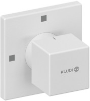 Переключатель потоков Kludi Decus 548465375 белый матовый, на три потребителя