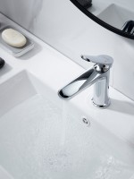 Смеситель для раковины в ванную Shevanik S4301 Смеситель для раковины в ванную Shevanik S4301