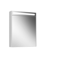 Зеркало-шкаф Belux Неман белый глянцевый, с подсветкой