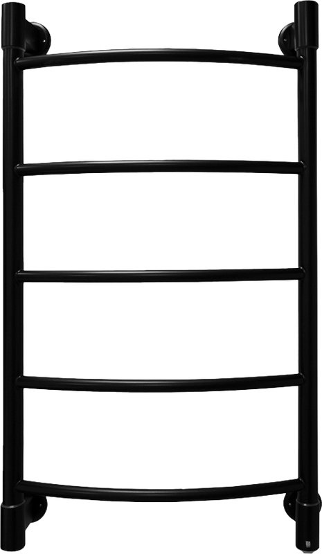Полотенцесушитель электрический Energy H2 85x50 черный матовый