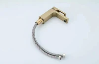 Смеситель для раковины Gappo G17-3 G1017-3 золотой сатин Смеситель для раковины Gappo G17-3 G1017-3 золотой сатин