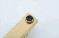 Смеситель для раковины Gappo G17-3 G1017-3 золотой сатин Смеситель для раковины Gappo G17-3 G1017-3 золотой сатин