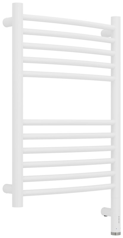 Полотенцесушитель электрический Сунержа Богема 3.1 30-6003-6040 70x45 см, подключение справа, матовый белый, лесенка