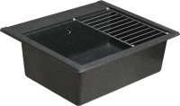 Мойка кухонная AQUATON Делия 60 графит