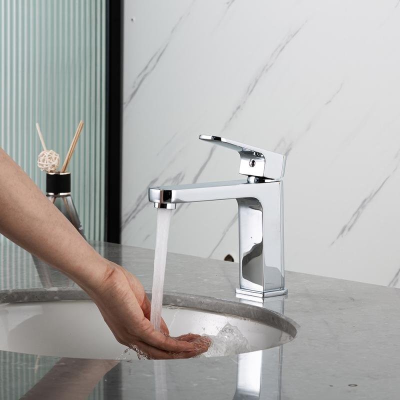 Смеситель для раковины Frap H89 F1089 хром