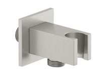 Шланговое подключение Kludi A-QA 65569N5-00 с держателем, брашированный никель Шланговое подключение Kludi A-QA 65569N5-00 с держателем, брашированный никель