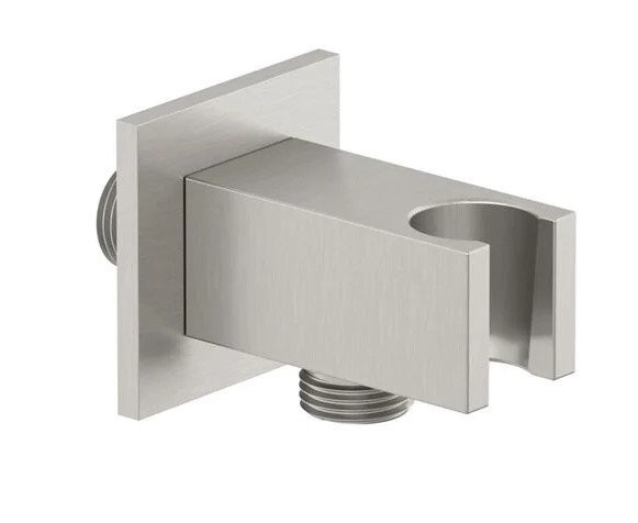 Шланговое подключение Kludi A-QA 65569N5-00 с держателем, брашированный никель