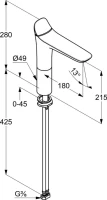Смеситель для раковины Kludi Ambienta 532960575 Смеситель для раковины Kludi Ambienta 532960575