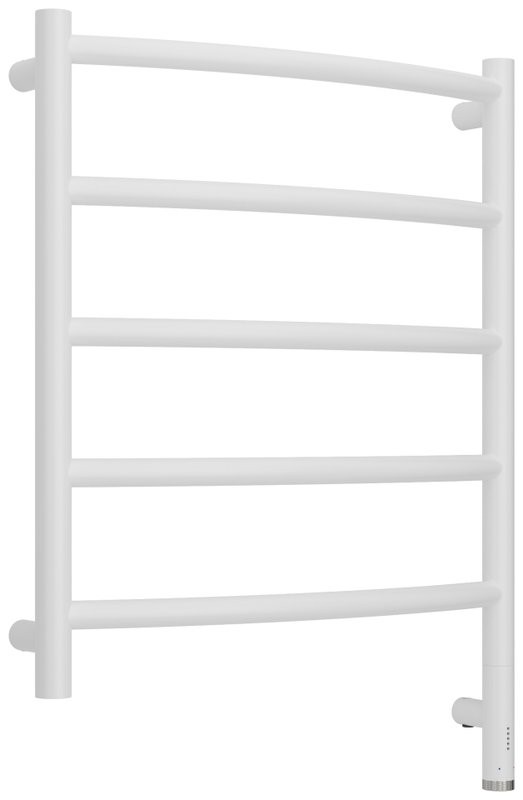 Полотенцесушитель электрический Сунержа Галант 3.1 30-6001-6050 70x55 см, подключение справа, матовый белый, лесенка