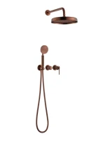 Душевой комплект Boheme Eterna 174-CB С ВНУТРЕННЕЙ ЧАСТЬЮ, copper brushed