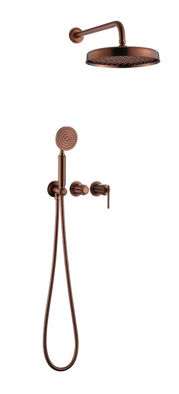 Душевой комплект Boheme Eterna 174-CB С ВНУТРЕННЕЙ ЧАСТЬЮ, copper brushed