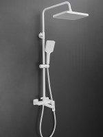 Душевая стойка Haiba HB24732-8 белая