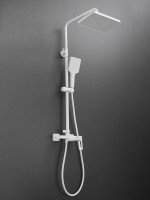 Душевая стойка Haiba HB24732-8 белая