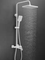 Душевая стойка Haiba HB24732-8 белая