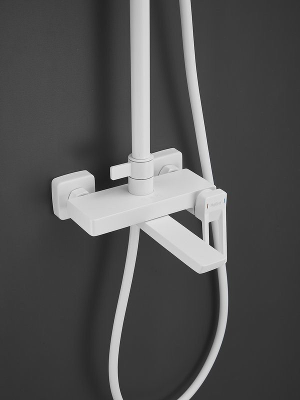 Душевая стойка Haiba HB24732-8 белая