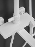 Душевая стойка Haiba HB24732-8 белая