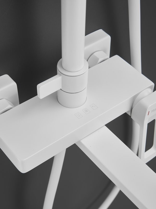 Душевая стойка Haiba HB24732-8 белая