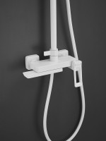 Душевая стойка Haiba HB24732-8 белая