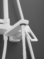 Душевая стойка Haiba HB24732-8 белая