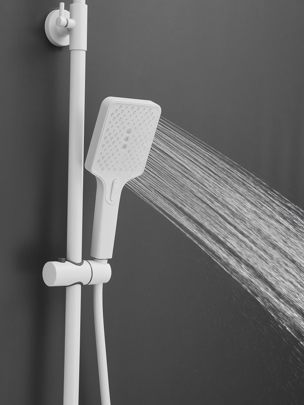 Душевая стойка Haiba HB24732-8 белая