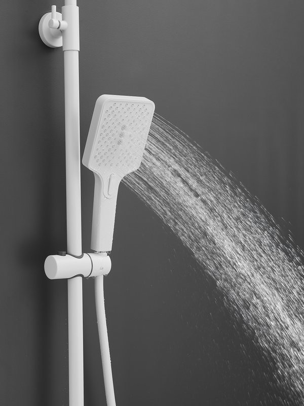 Душевая стойка Haiba HB24732-8 белая