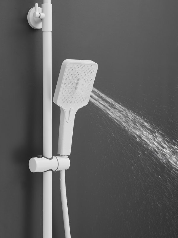 Душевая стойка Haiba HB24732-8 белая