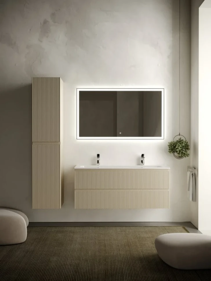 Тумба под раковину Sancos Snob R 120, beige soft