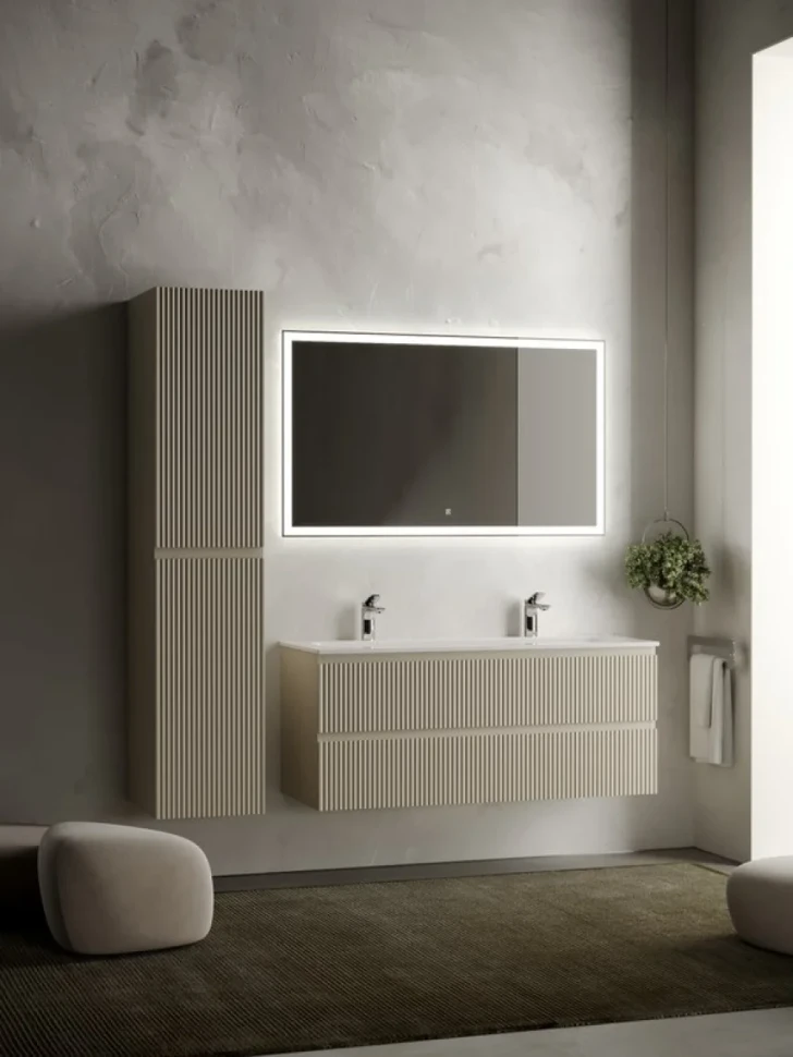 Тумба под раковину Sancos Snob R 120, beige soft