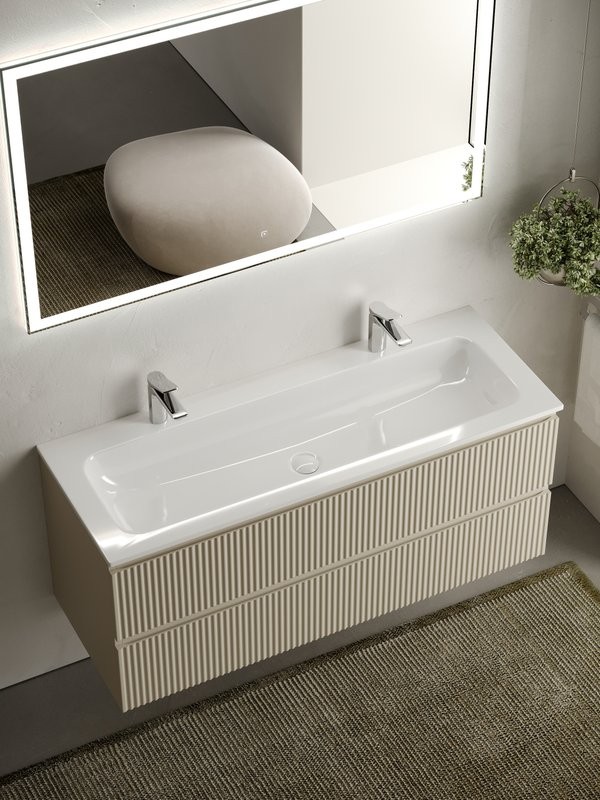 Тумба под раковину Sancos Snob R 120, beige soft