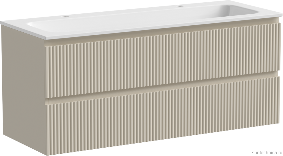 Тумба под раковину Sancos Snob R 120, beige soft