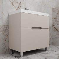 Тумба под раковину без столешницы Style Line Матис 80 напольная, крем