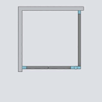 Душевой уголок Radaway Nes KDJ II 90x80 L