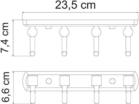 Крючок Wasserkraft Oder K-3074