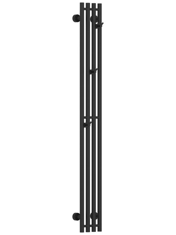 Полотенцесушитель водяной Сунержа Кантата Pro 15-0446-1515 150x20 см, темный титан муар, I-образный