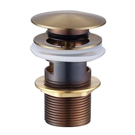 Смеситель для биде Caprigo Adria Uno 02-533-vot с донным клапаном, бронза