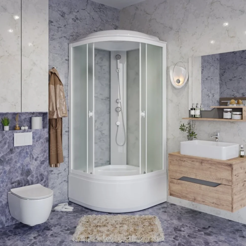 Душевая кабина Niagara Promo P100/40/MT 100х100 см