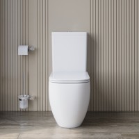 Унитаз-компакт напольный BelBagno Luce TOR BB2197CP-TOR/SC + BB2197T